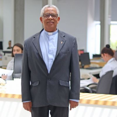 Padre Leles, diretor- secretário da Santa Casa JF, está no Conselho Estadual de Saúde (24/02/2022 15:40:11)
