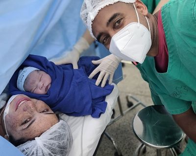 João Gabriel é o primeiro bebê nascido na Santa Casa JF em 2022 (04/01/2022 15:06:25)